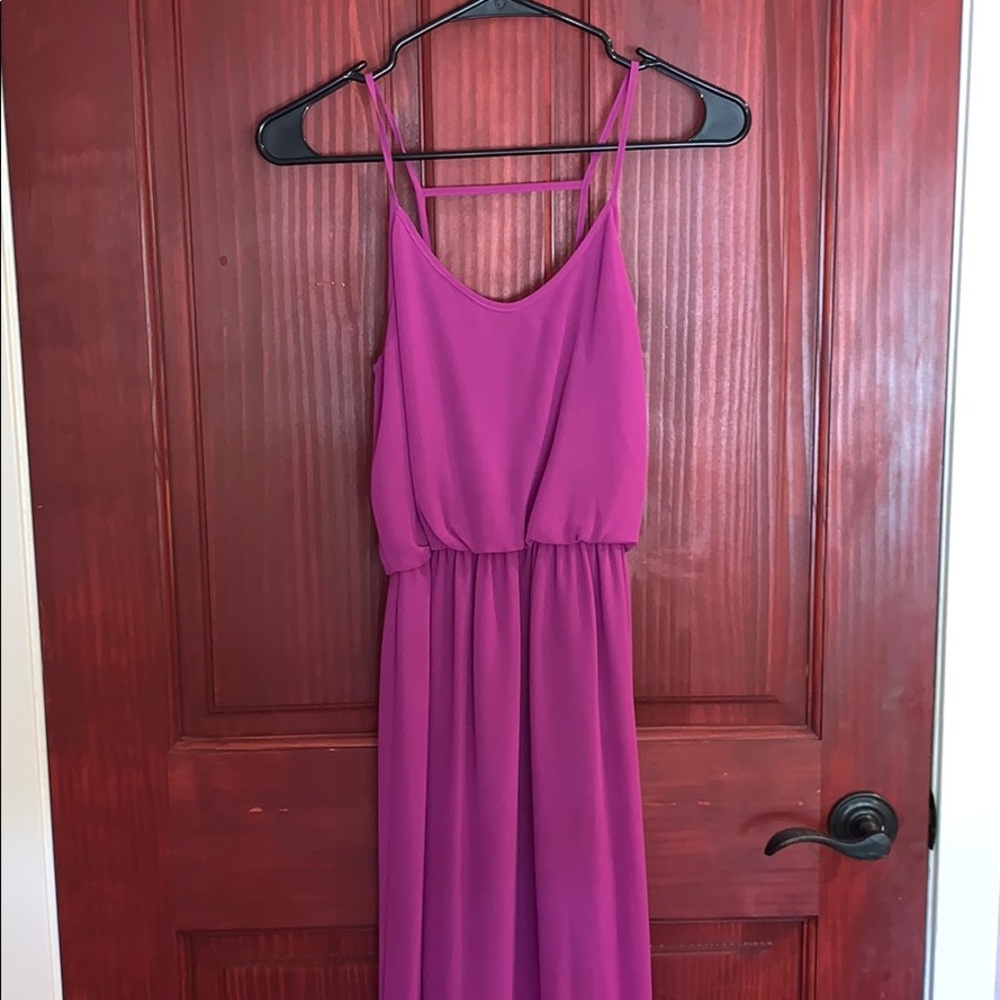 Nordstrom Chiffon Maxi Dress